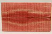 Plaquettes pour la coutellerie, Erable sycomore ond stabilis rouge, ref:PESOs51515r