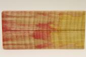 Plaquettes pour la coutellerie, Erable sycomore ond stabilis multicolore, ref:PESOs51598mu