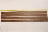 Lames pour branches d'arc, Bocote, lot de 4, ref:LABoc65455